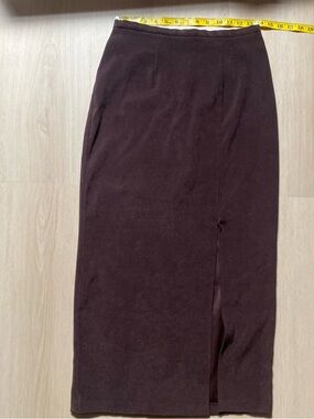 Classic Women's Brown Pencil Skirt